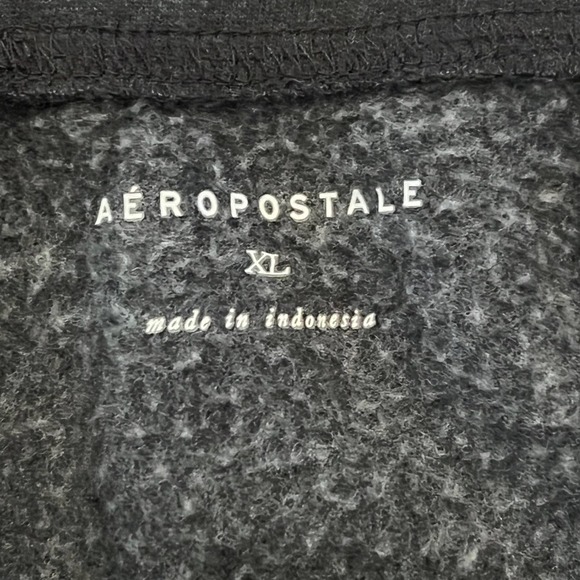 AEROPOSTALE LOUNGE PANTS CAPRI LENGTH FLEECE LINED ELASTIC‎ WAIST GRAY SIZE XL - Picture 7 of 10